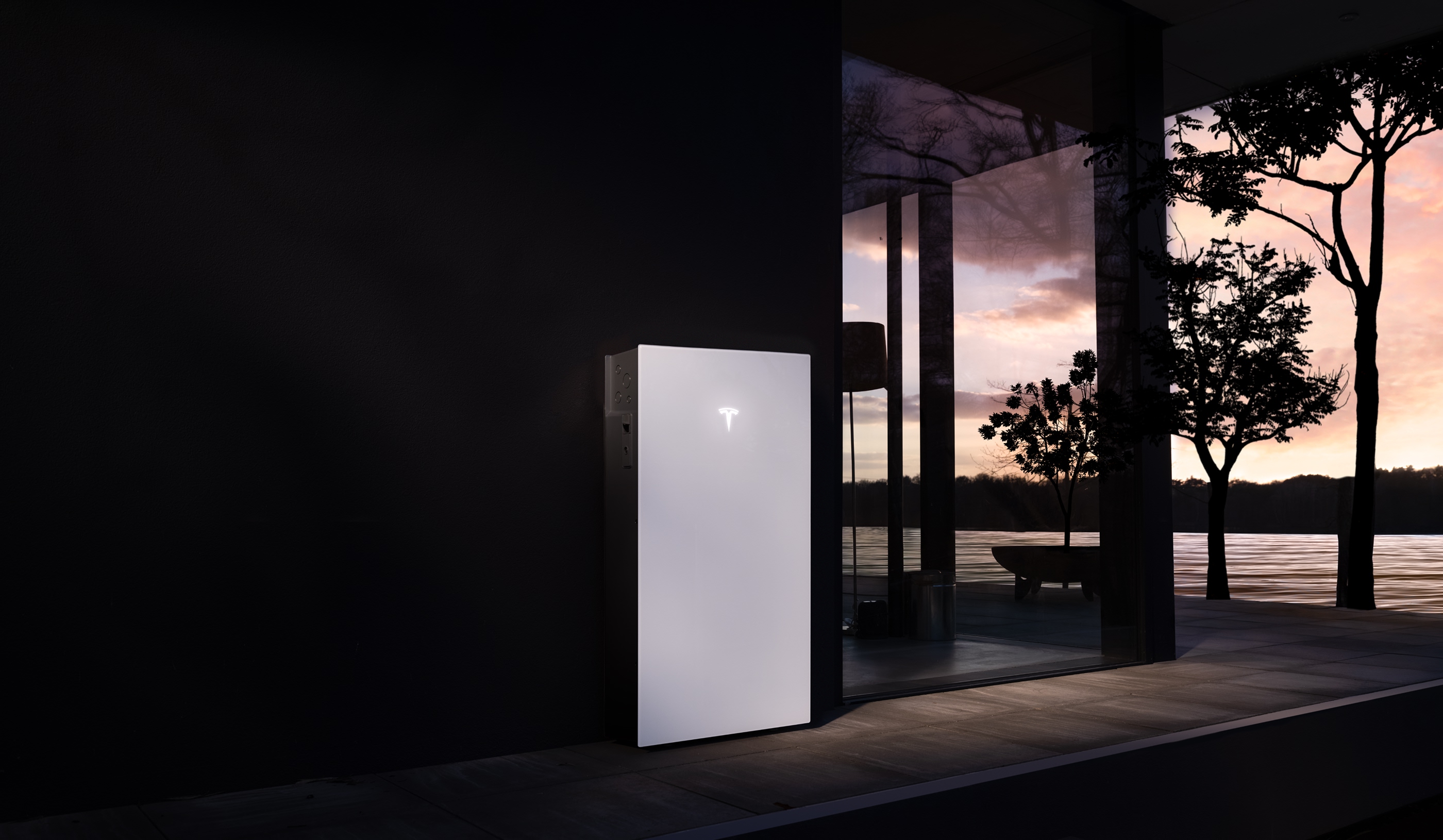 Tesla Powerwall 3P in een moderne woning